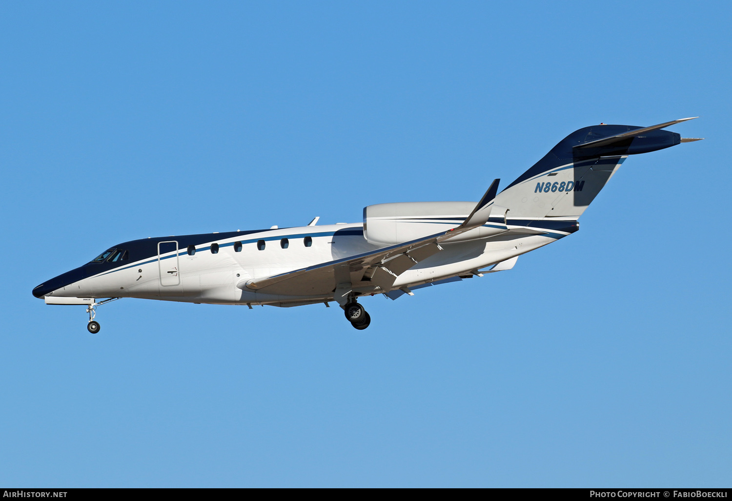 Aircraft Photo of N868DM | Cessna 750 Citation X | AirHistory.net #551634