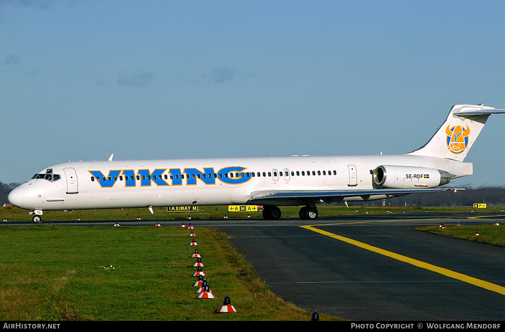 Aircraft Photo of SE-RDF | McDonnell Douglas MD-83 (DC-9-83) | Viking Airlines | AirHistory.net #551645