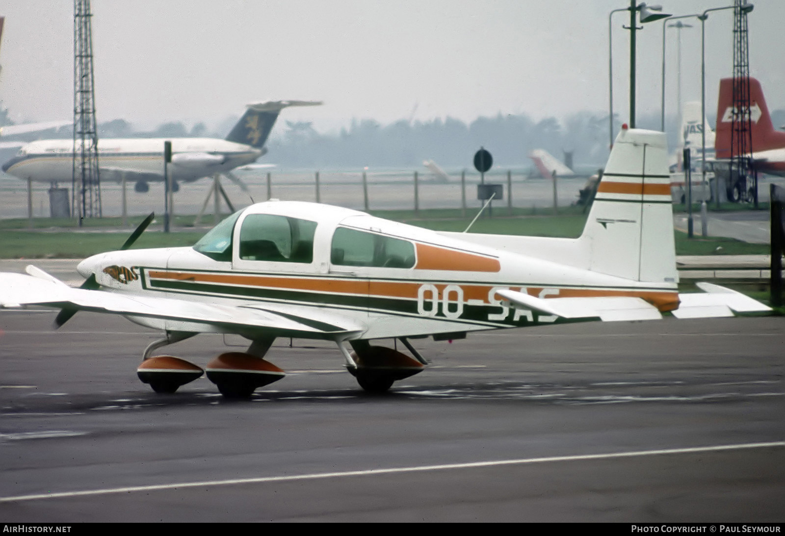 Aircraft Photo of OO-SAS | Grumman American AA-5B Tiger | AirHistory.net #551676