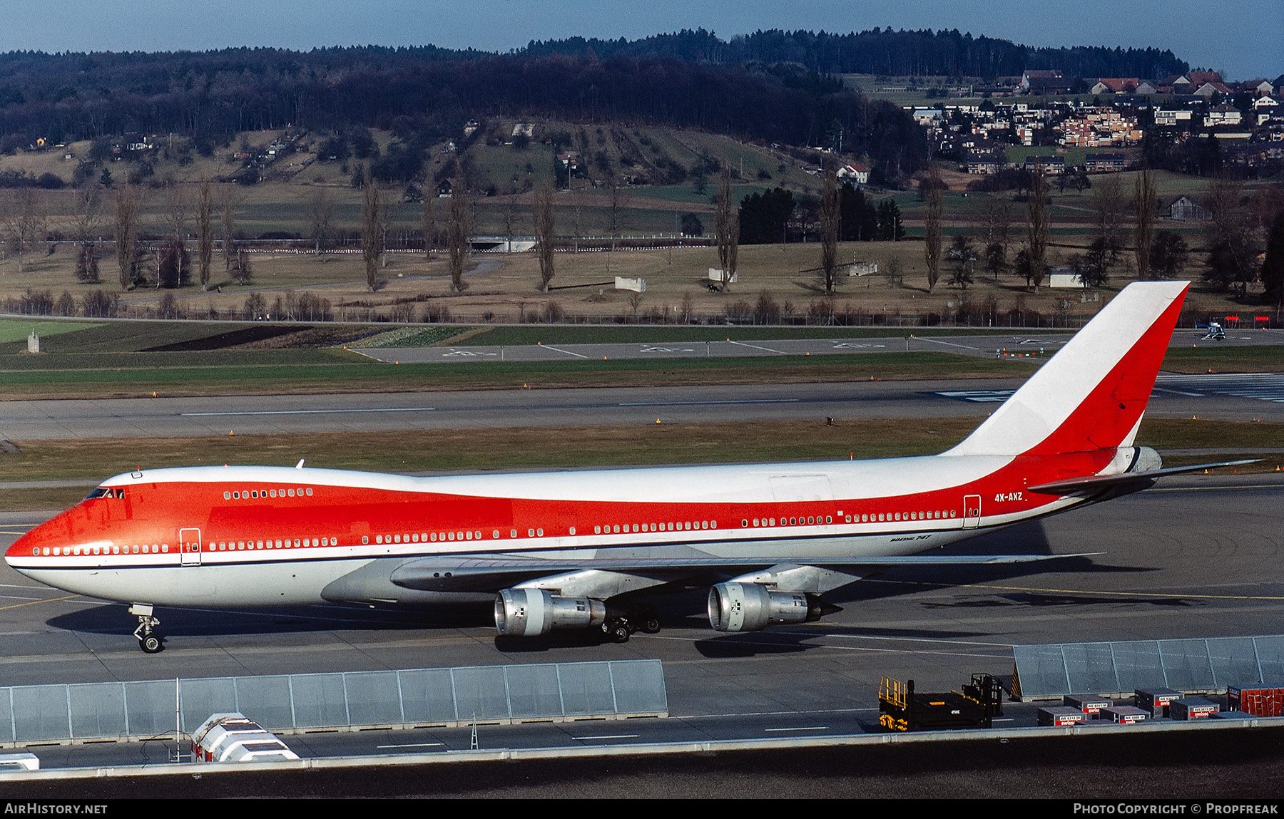 Aircraft Photo of 4X-AXZ | Boeing 747-124(SF) | Avianca | AirHistory.net #551685