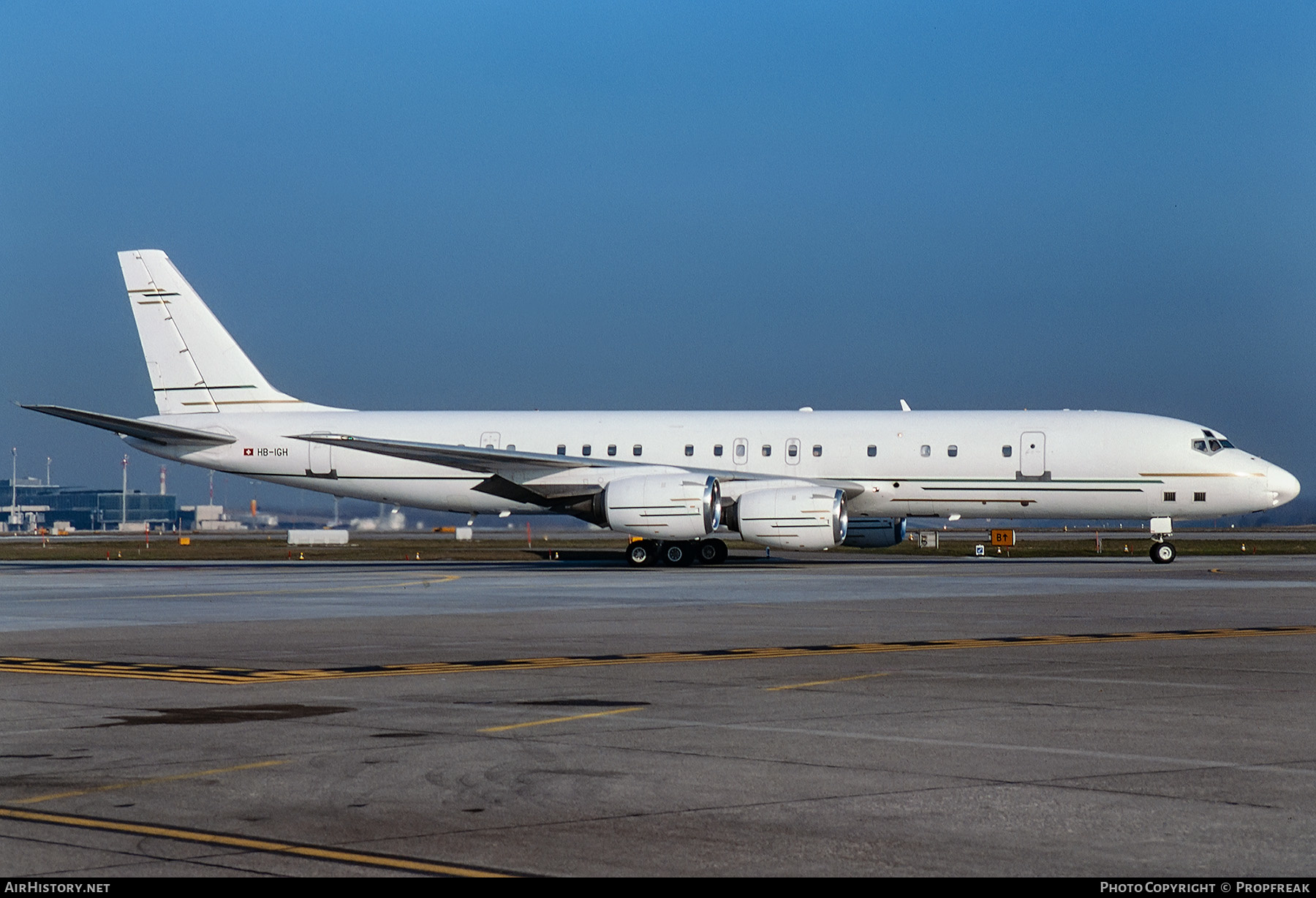 Aircraft Photo of HB-IGH | McDonnell Douglas DC-8-72 | AirHistory.net #551699