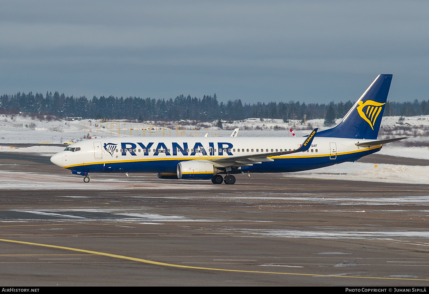 Aircraft Photo of 9H-QAF | Boeing 737-800 | Ryanair | AirHistory.net #551728