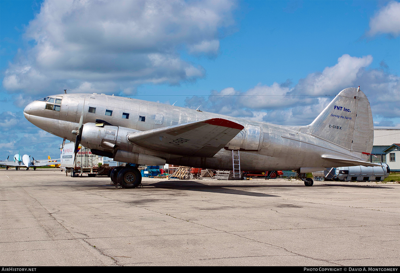 Aircraft Photo of C-GIBX | Curtiss C-46F Commando | FNT - First Nations Transportation | AirHistory.net #551736