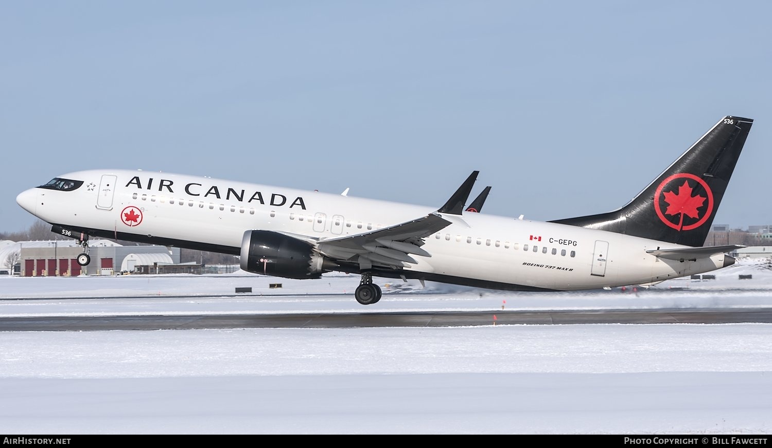 Aircraft Photo of C-GEPG | Boeing 737-8 Max 8 | Air Canada | AirHistory.net #551747