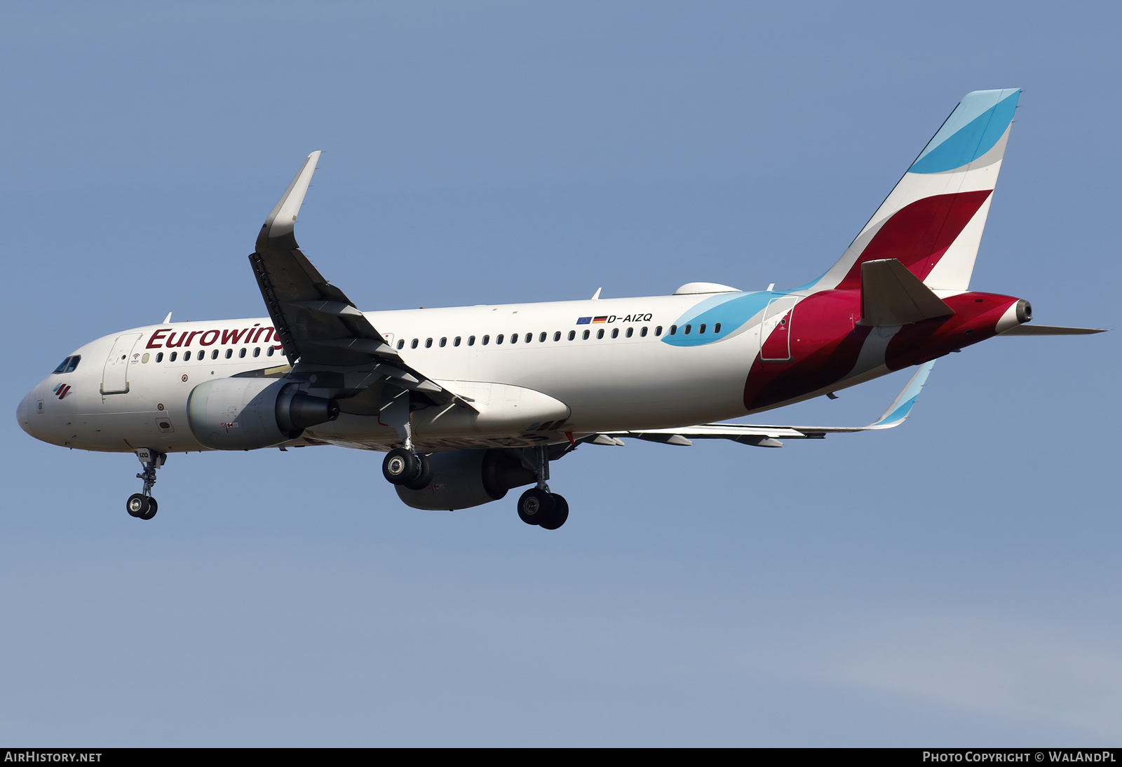 Aircraft Photo of D-AIZQ | Airbus A320-214 | Eurowings | AirHistory.net #551748
