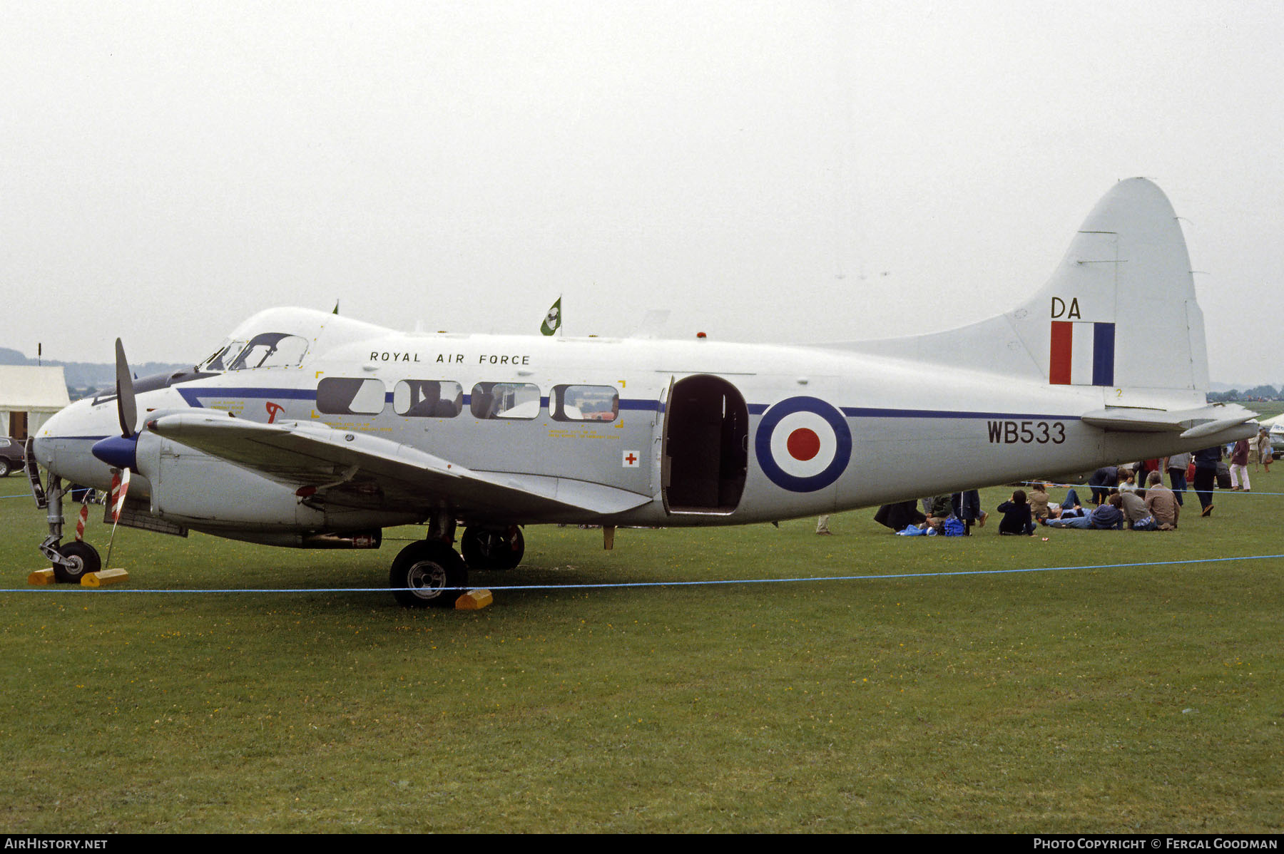 Aircraft Photo of WB533 | De Havilland D.H. 104 Devon C2 | UK - Air Force | AirHistory.net #551755