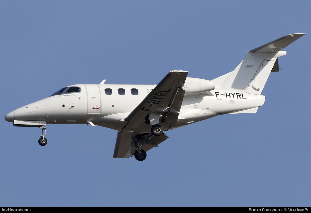 Aircraft Photo of F-HYRL | Embraer EMB-500 Phenom 100 | AirHistory.net #551756