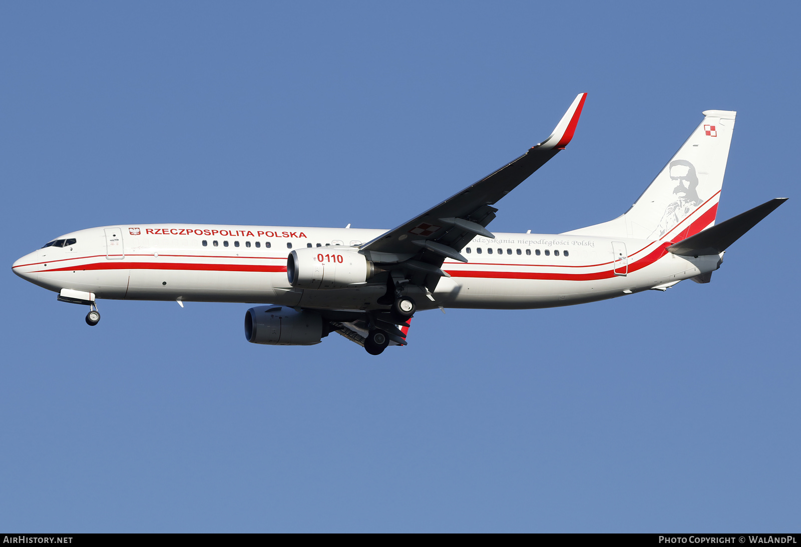 Aircraft Photo of 0110 | Boeing 737-800 | Poland - Air Force | AirHistory.net #551759