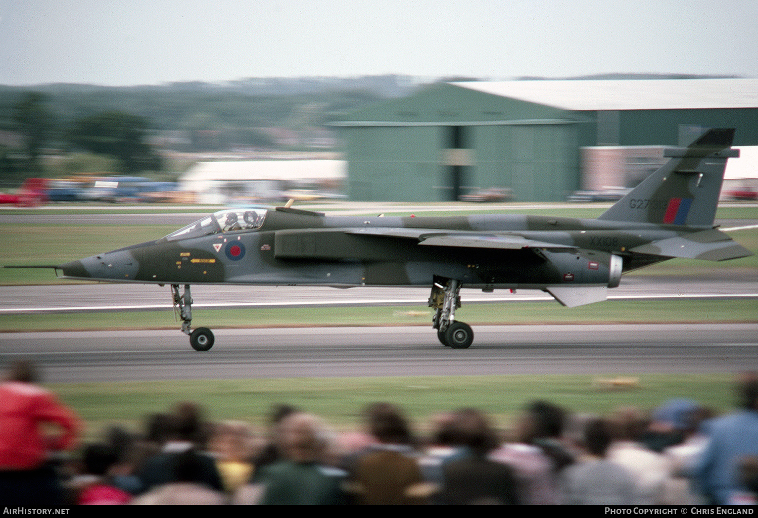 Aircraft Photo of XX108 / G-27-313 | Sepecat Jaguar GR1 | UK - Air Force | AirHistory.net #551774
