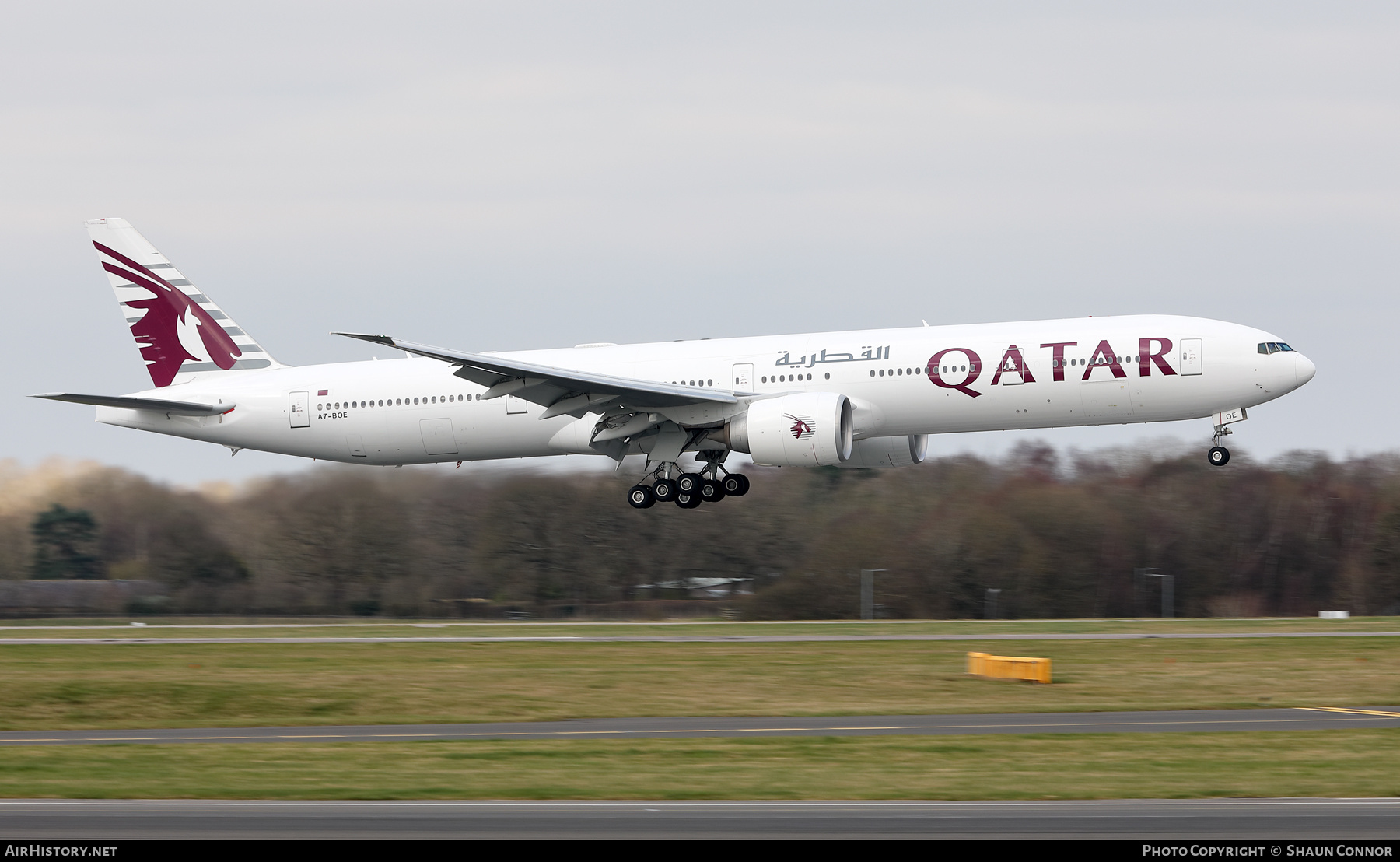 Aircraft Photo of A7-BOE | Boeing 777-3ZG/ER | Qatar Airways | AirHistory.net #551775
