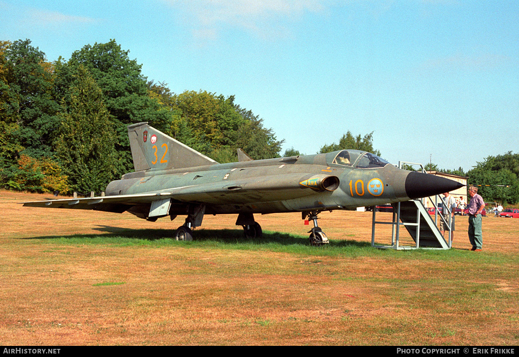 Aircraft Photo of 35432 | Saab J35F-2 Draken | Sweden - Air Force | AirHistory.net #551795