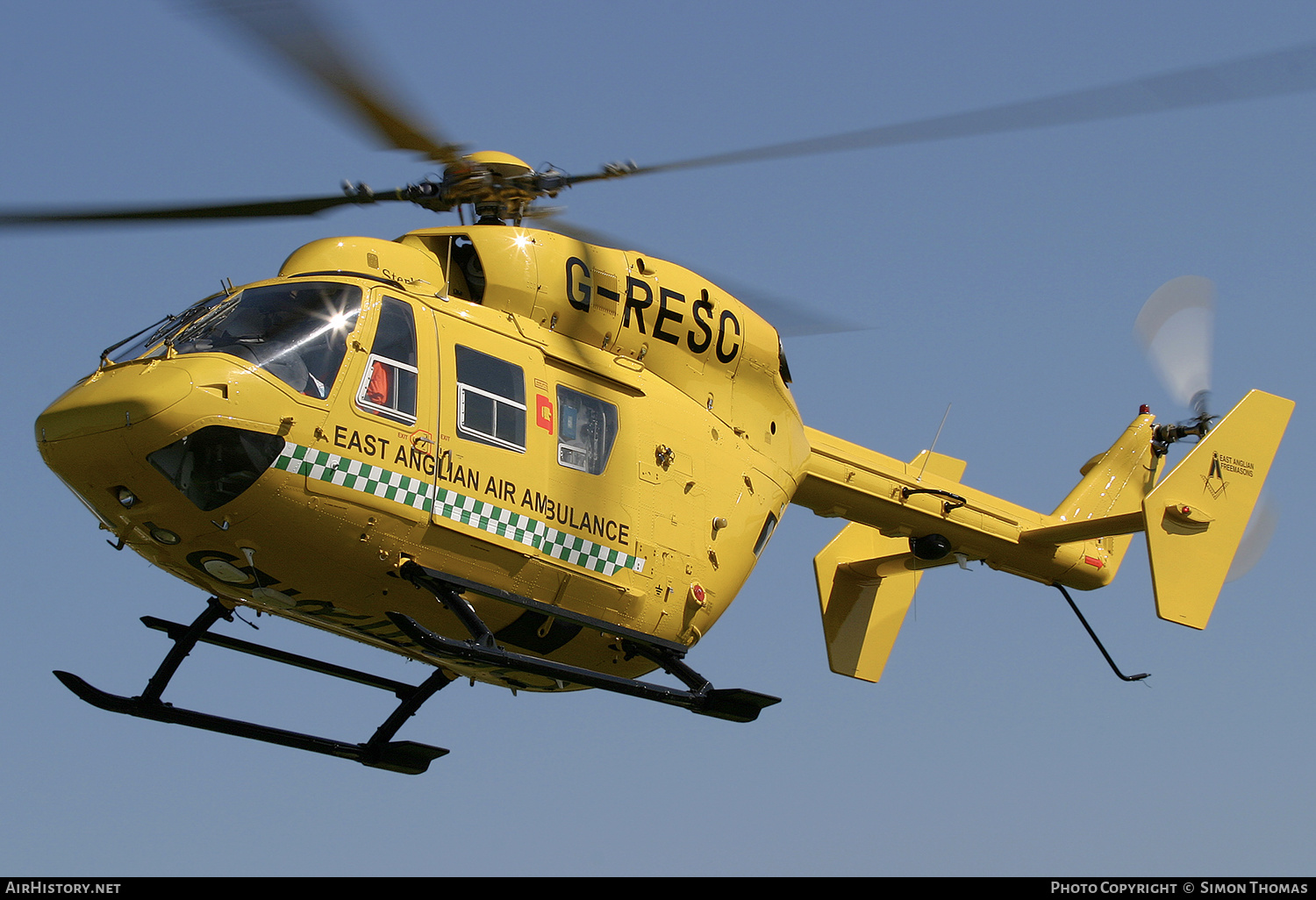 Aircraft Photo of G-RESC | Eurocopter-Kawasaki BK-117C-1 | East Anglian Air Ambulance | AirHistory.net #551797