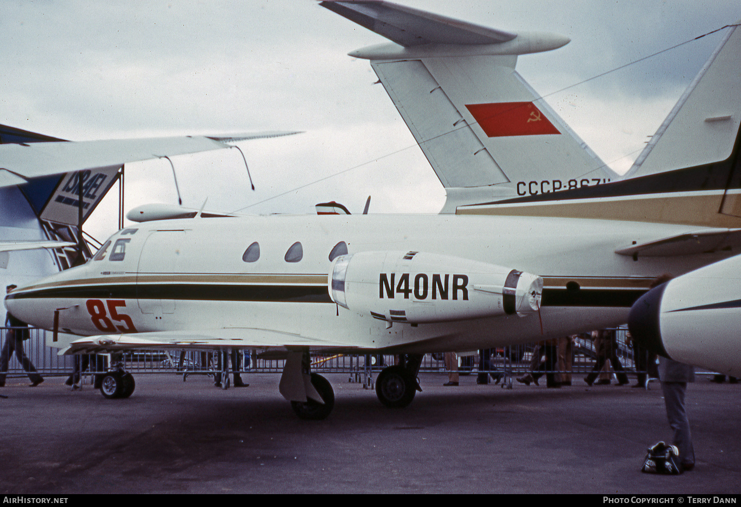 Aircraft Photo of N40NR | North American Rockwell NA-282 Sabreliner 40A | AirHistory.net #551807
