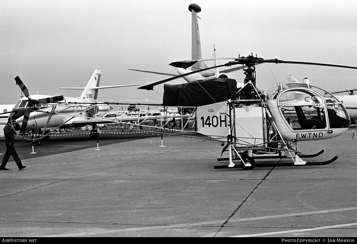 Aircraft Photo of F-WTND | Aerospatiale SA-315B Lama | AirHistory.net #551811