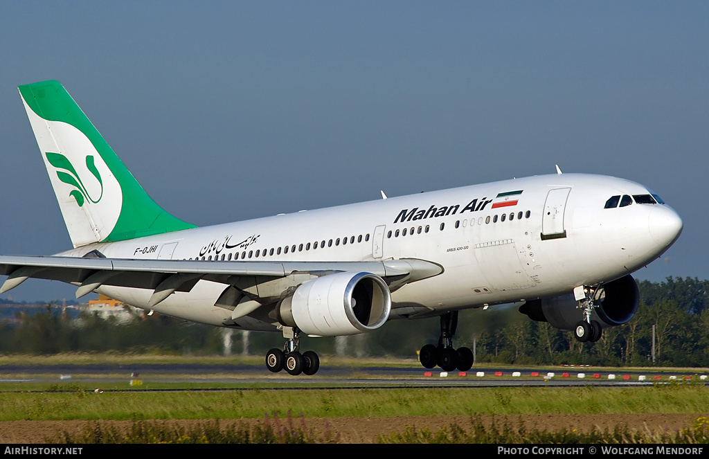 Aircraft Photo of F-OJHI | Airbus A310-304/ET | Mahan Air | AirHistory.net #551852