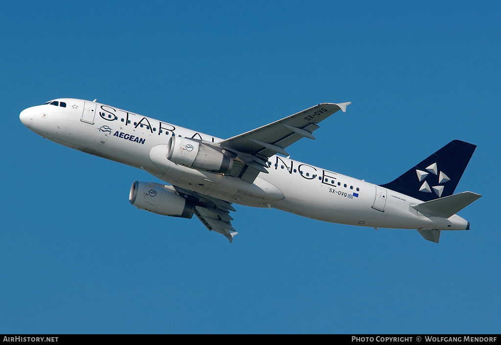Aircraft Photo of SX-DVQ | Airbus A320-232 | Aegean Airlines | AirHistory.net #551855