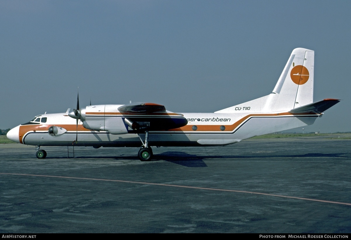 Aircraft Photo of CU-T110 | Antonov An-26 | Aerocaribbean | AirHistory.net #551856