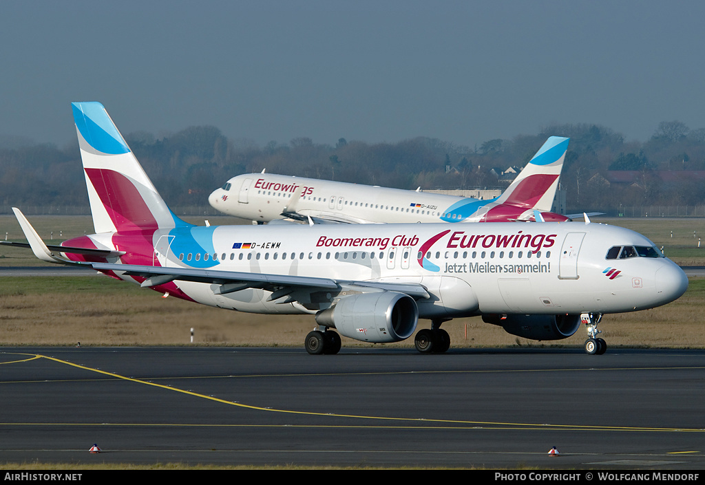 Aircraft Photo of D-AEWM | Airbus A320-214 | Eurowings | AirHistory.net #551859