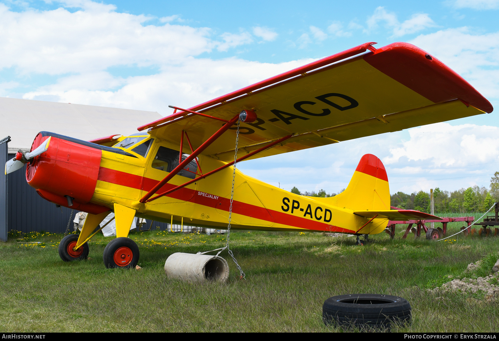 Aircraft Photo of SP-ACD | Yakovlev Yak-12M | AirHistory.net #551880