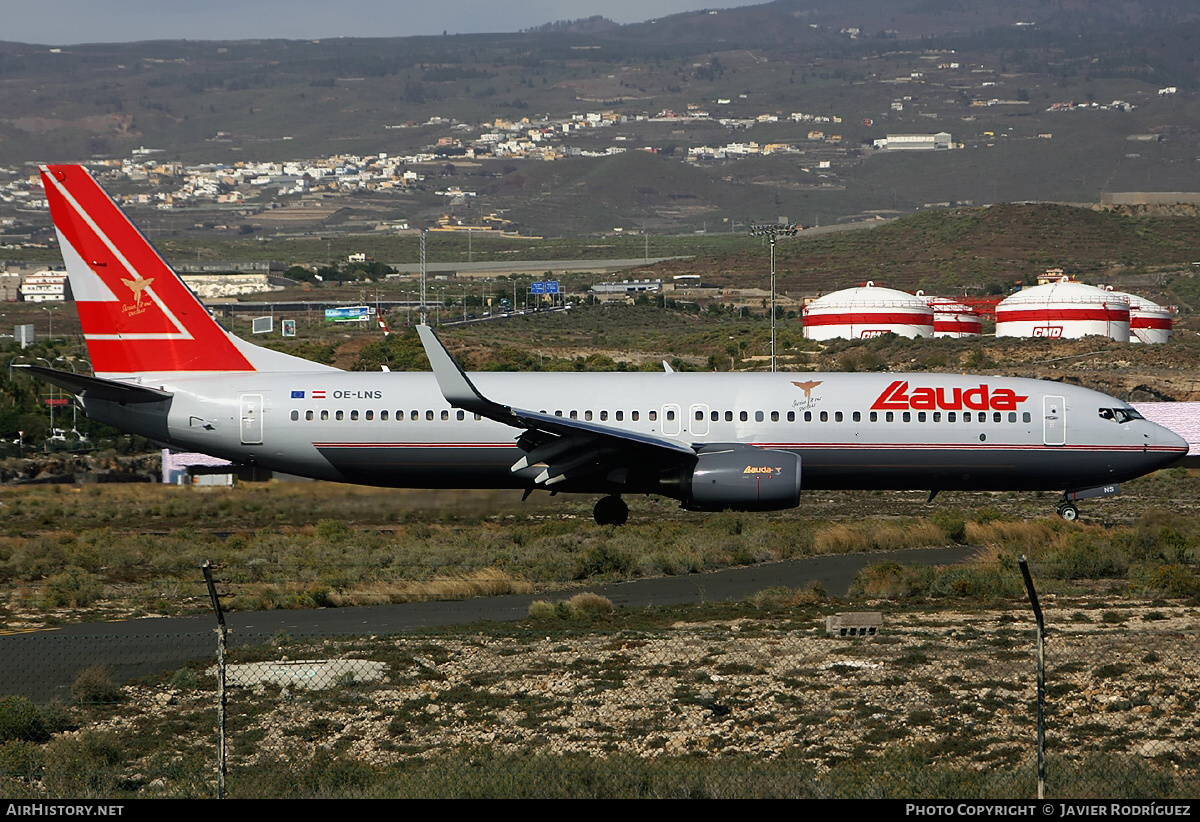 Aircraft Photo of OE-LNS | Boeing 737-8Z9 | Lauda Air | AirHistory.net #551892