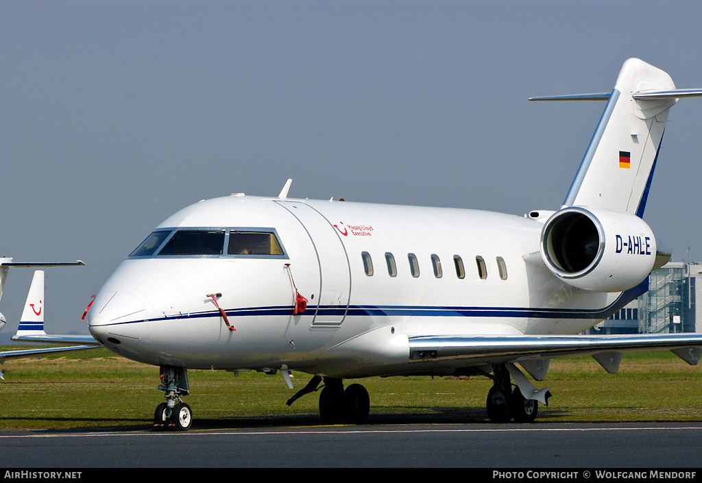 Aircraft Photo of D-AHLE | Bombardier Challenger 604 (CL-600-2B16) | Hapag-Lloyd Executive | AirHistory.net #551894