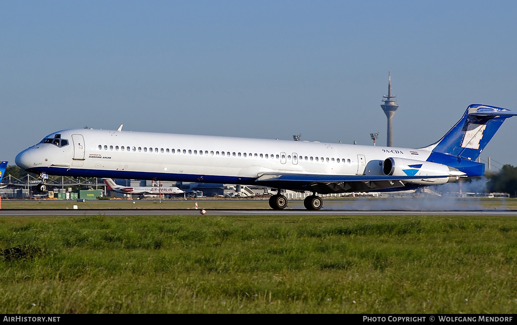Aircraft Photo of 9A-CDA | McDonnell Douglas MD-83 (DC-9-83) | Dubrovnik Airline | AirHistory.net #551904