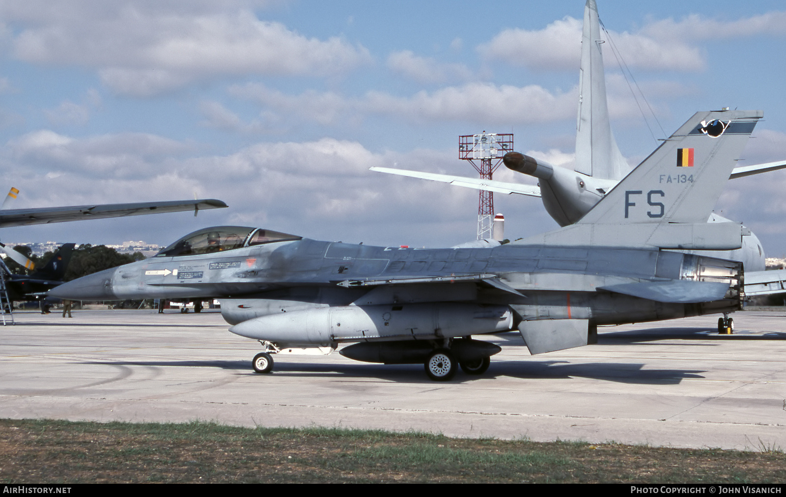 Aircraft Photo of FA-134 | General Dynamics F-16A Fighting Falcon | Belgium - Air Force | AirHistory.net #551915