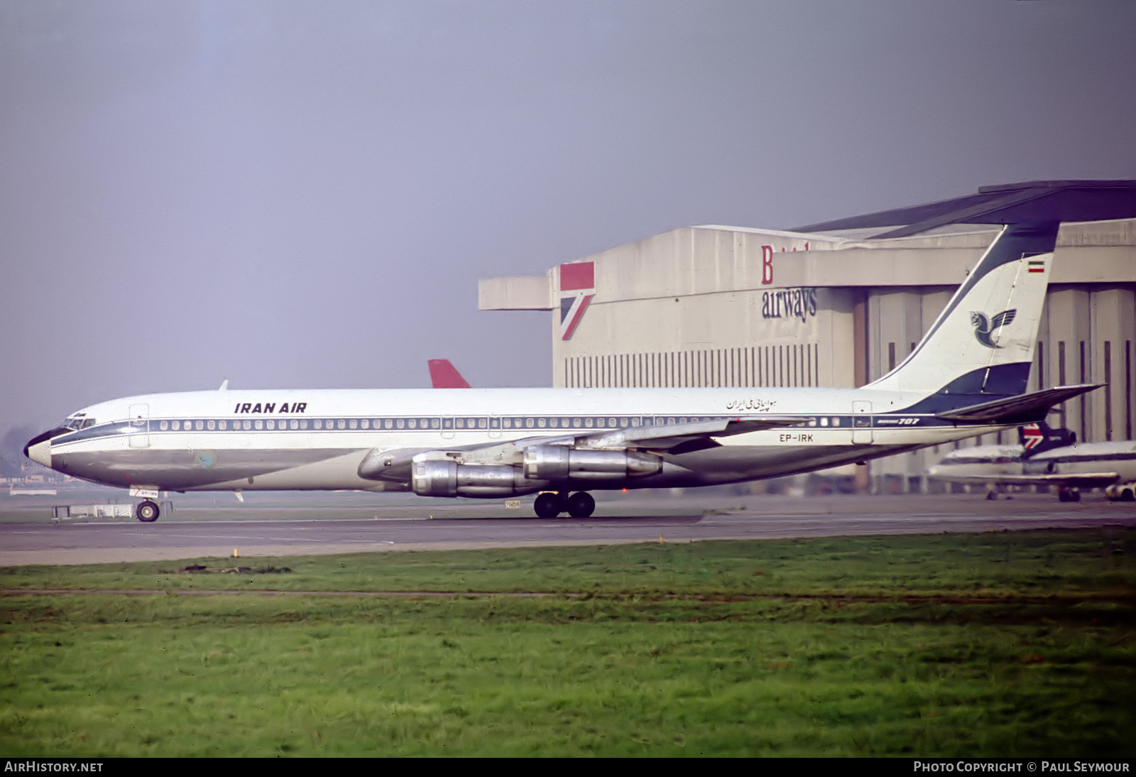 Aircraft Photo of EP-IRK | Boeing 707-321C | Iran Air | AirHistory.net #551926