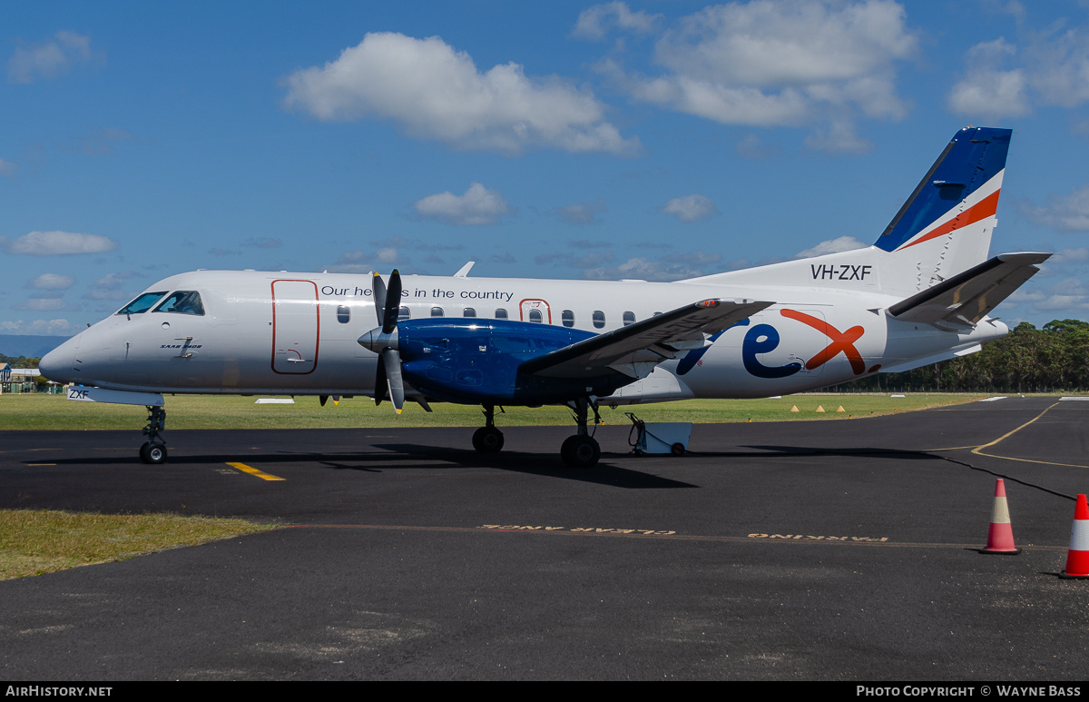 Aircraft Photo of VH-ZXF | Saab 340B | REX - Regional Express | AirHistory.net #551932