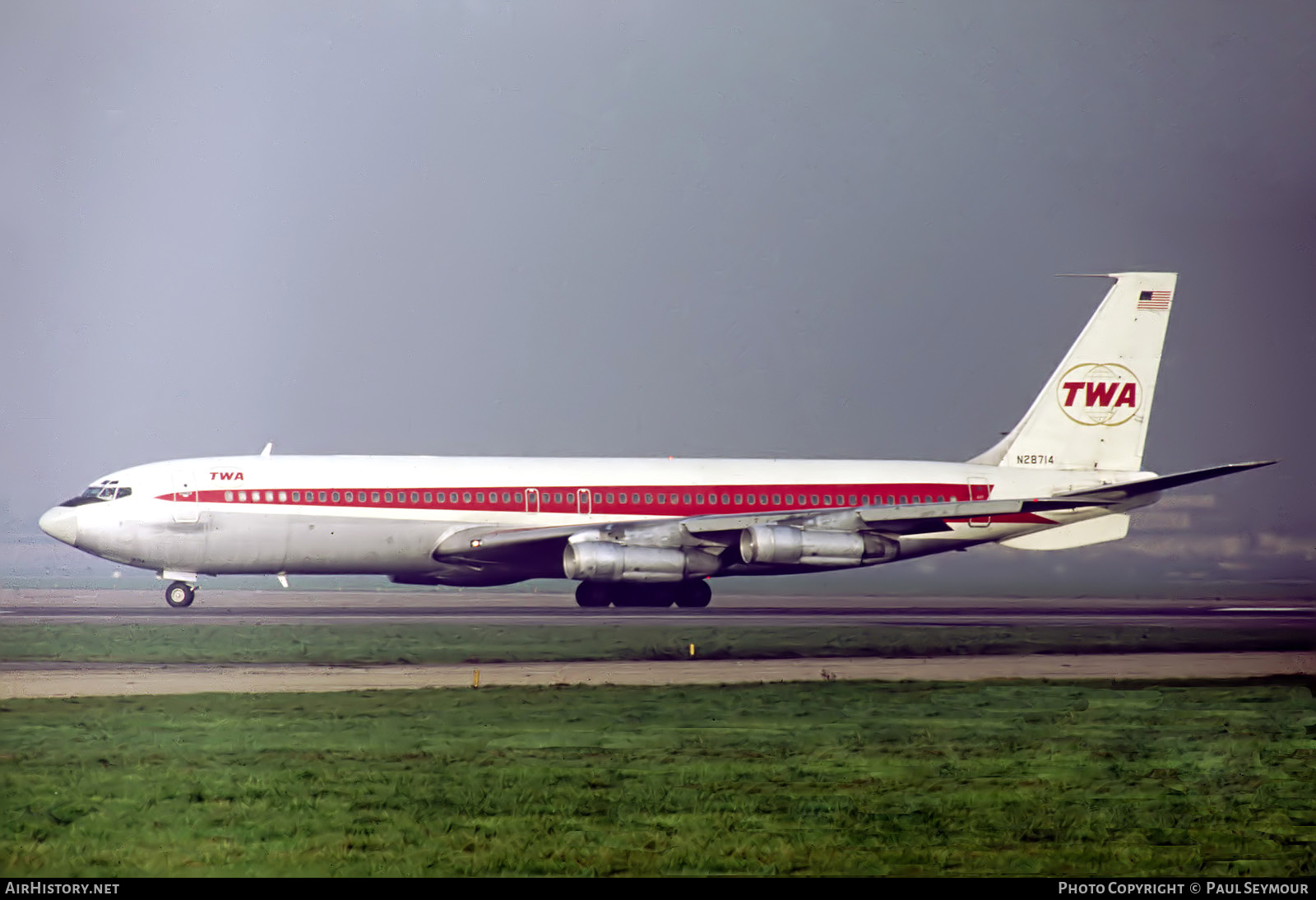 Aircraft Photo of N28714 | Boeing 707-331B | Trans World Airlines - TWA | AirHistory.net #551934
