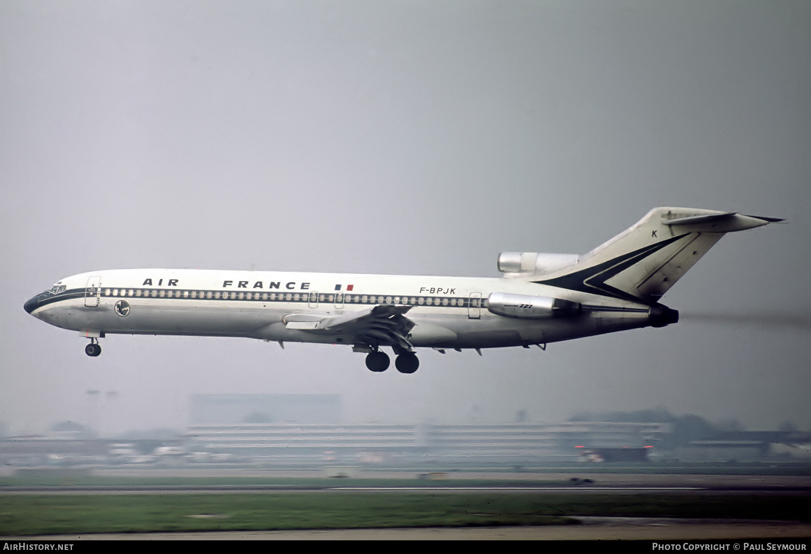 Aircraft Photo of F-BPJK | Boeing 727-228 | Air France | AirHistory.net #551937