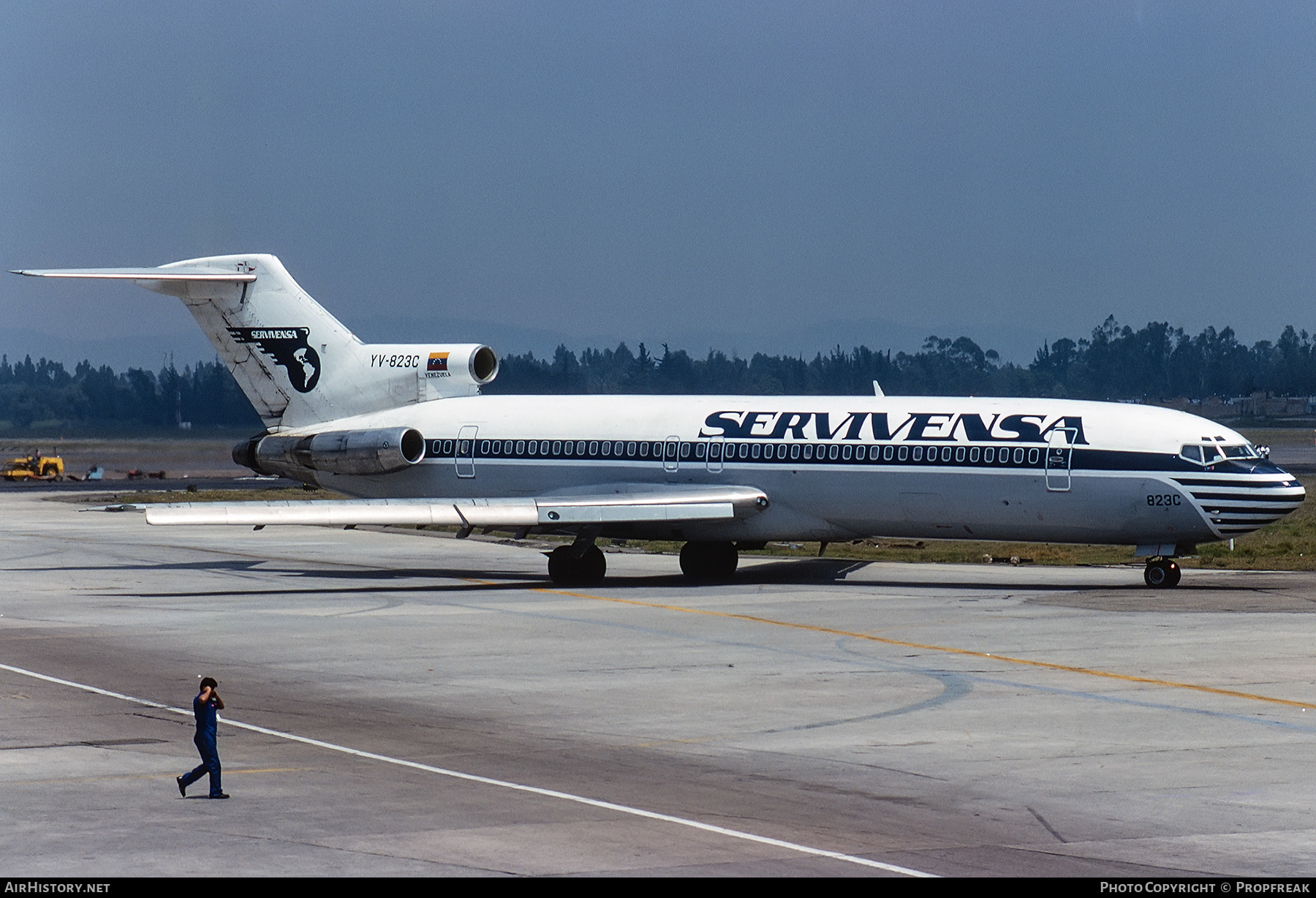 Aircraft Photo of YV-823C | Boeing 727-2D3/Adv | Servivensa | AirHistory.net #551938