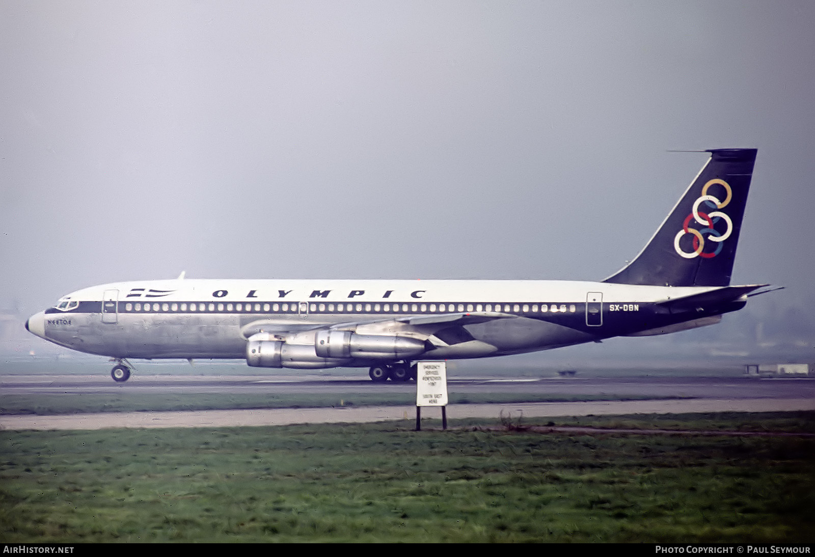 Aircraft Photo of SX-DBN | Boeing 720-051B | Olympic | AirHistory.net #551940