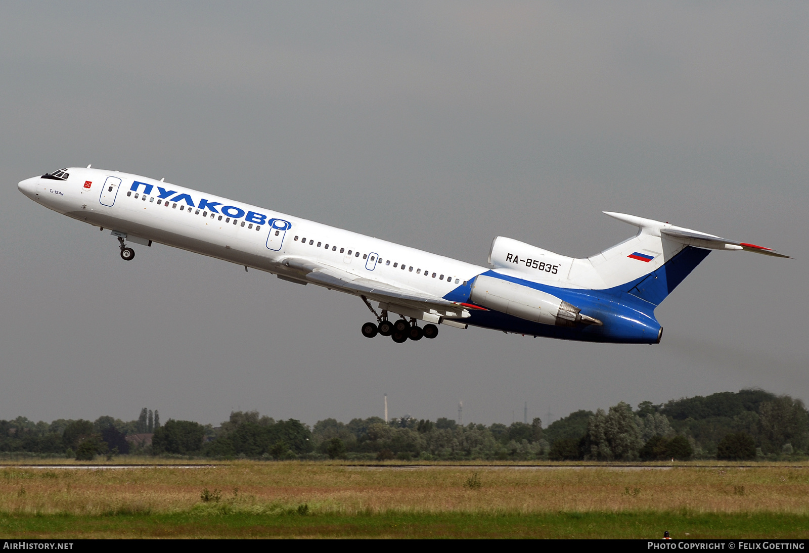 Aircraft Photo of RA-85835 | Tupolev Tu-154M | Pulkovo Airlines | AirHistory.net #551954