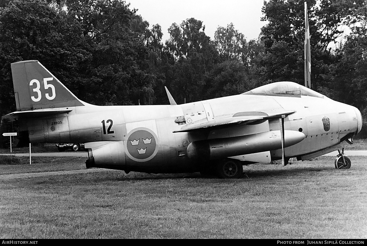 Aircraft Photo of 29935 | Saab S29C Tunnan | Sweden - Air Force | AirHistory.net #551984