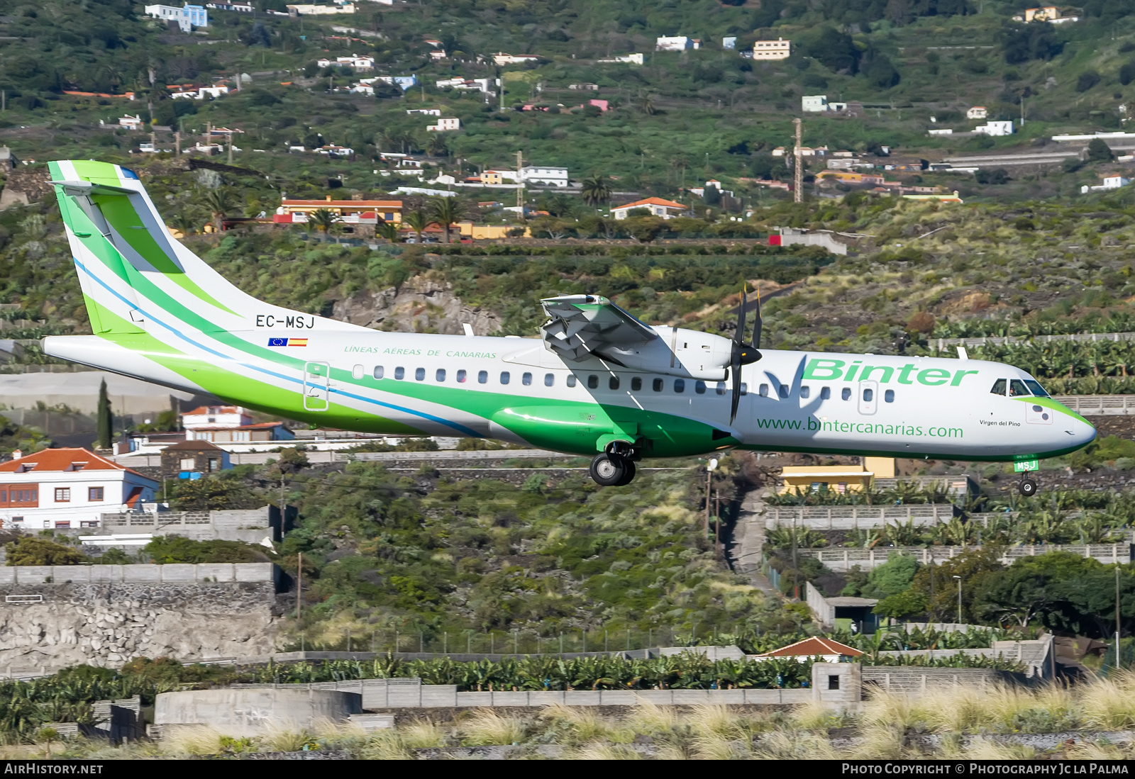 Aircraft Photo of EC-MSJ | ATR ATR-72-600 (ATR-72-212A) | Binter Canarias | AirHistory.net #551995