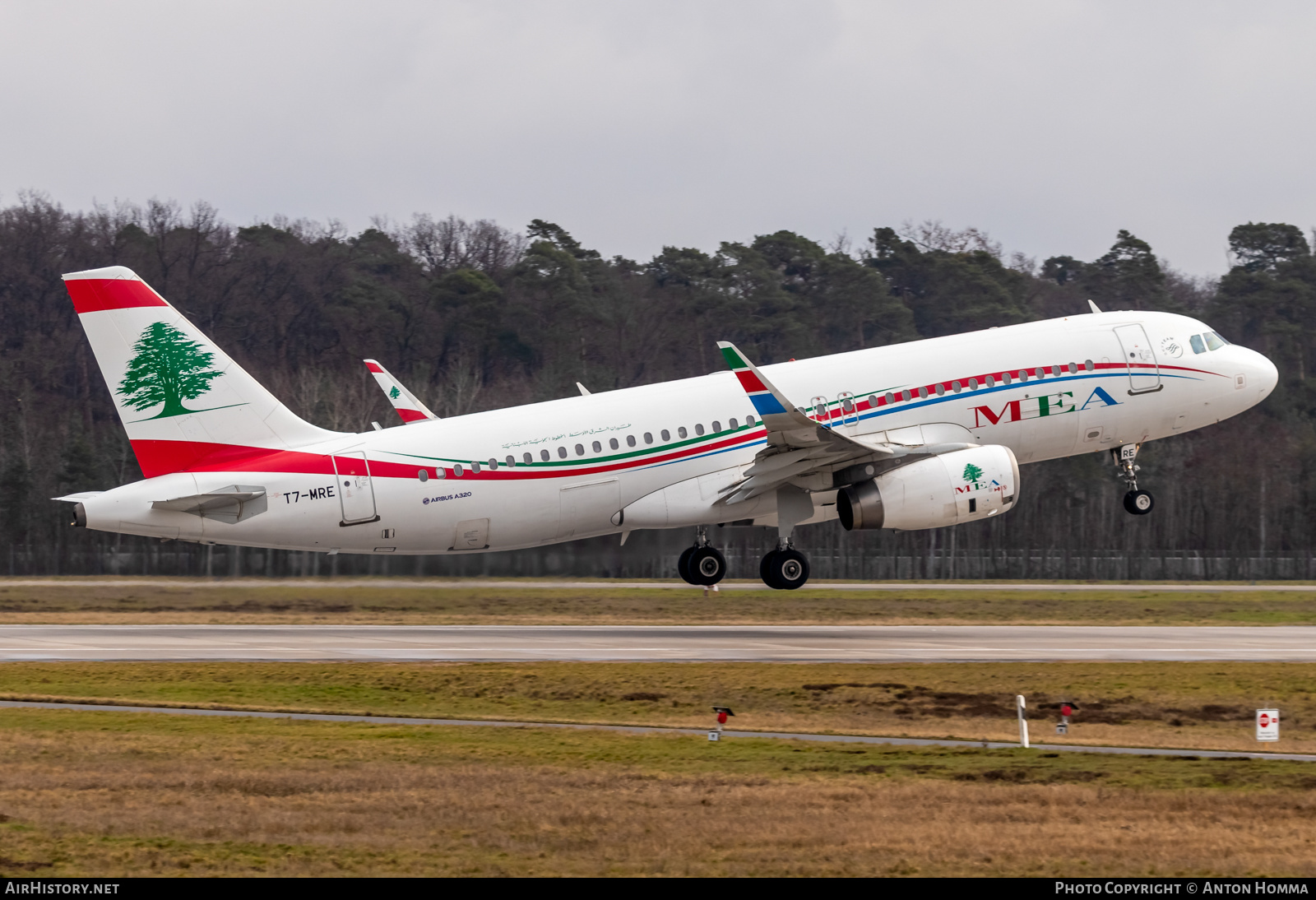 Aircraft Photo of T7-MRE | Airbus A320-232 | MEA - Middle East Airlines | AirHistory.net #552009