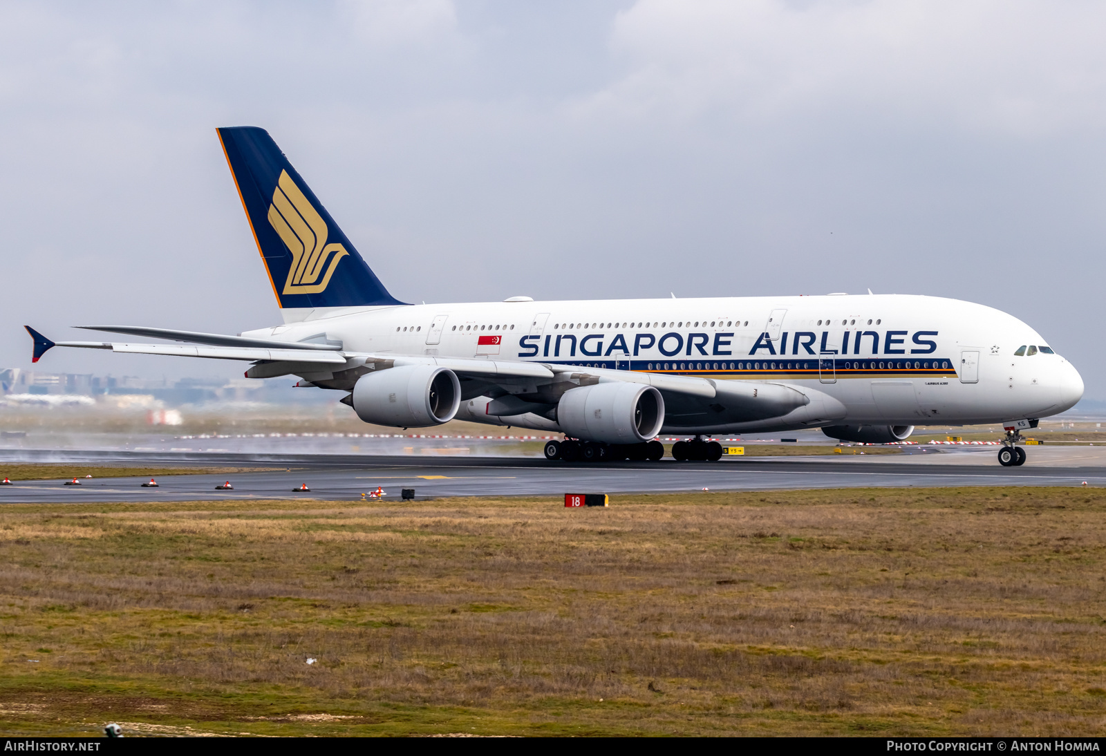 Aircraft Photo of 9V-SKS | Airbus A380-841 | Singapore Airlines | AirHistory.net #552011