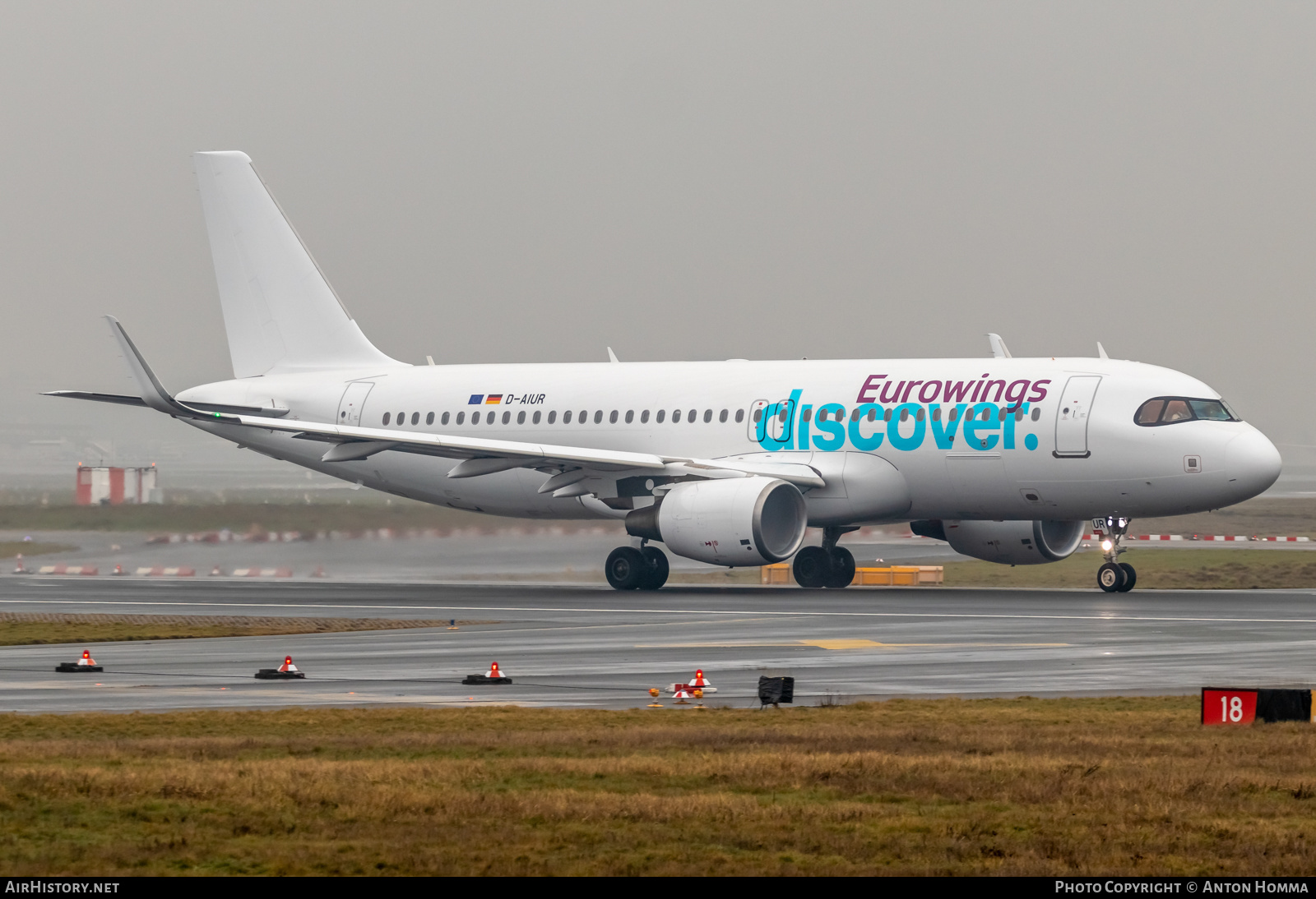 Aircraft Photo of D-AIUR | Airbus A320-214 | Eurowings Discover | AirHistory.net #552022