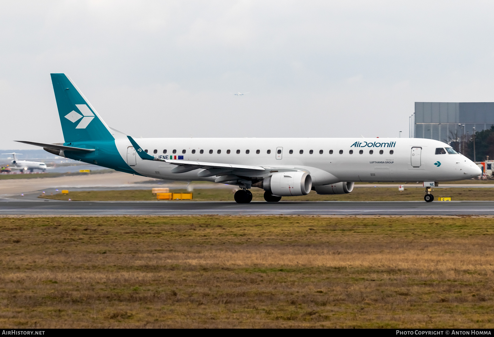 Aircraft Photo of I-JENE | Embraer 190LR (ERJ-190-100LR) | Air Dolomiti | AirHistory.net #552028