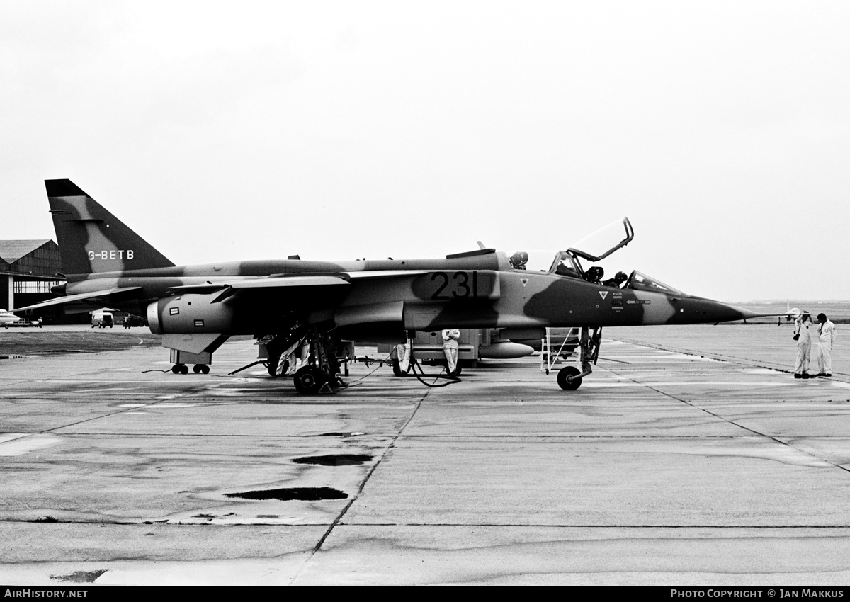 Aircraft Photo of G-BETB | Sepecat Jaguar T2 | AirHistory.net #552029