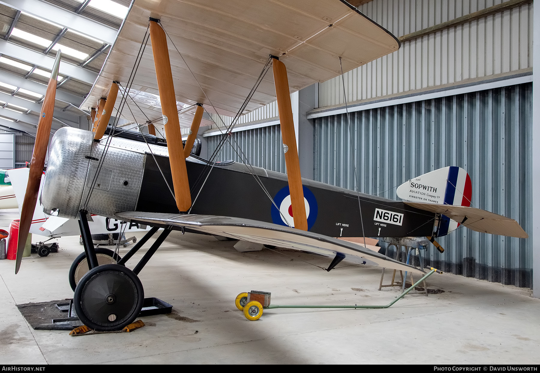 Aircraft Photo of G-ELRT / N6161 | Sopwith Scout | UK - Navy | AirHistory.net #552041