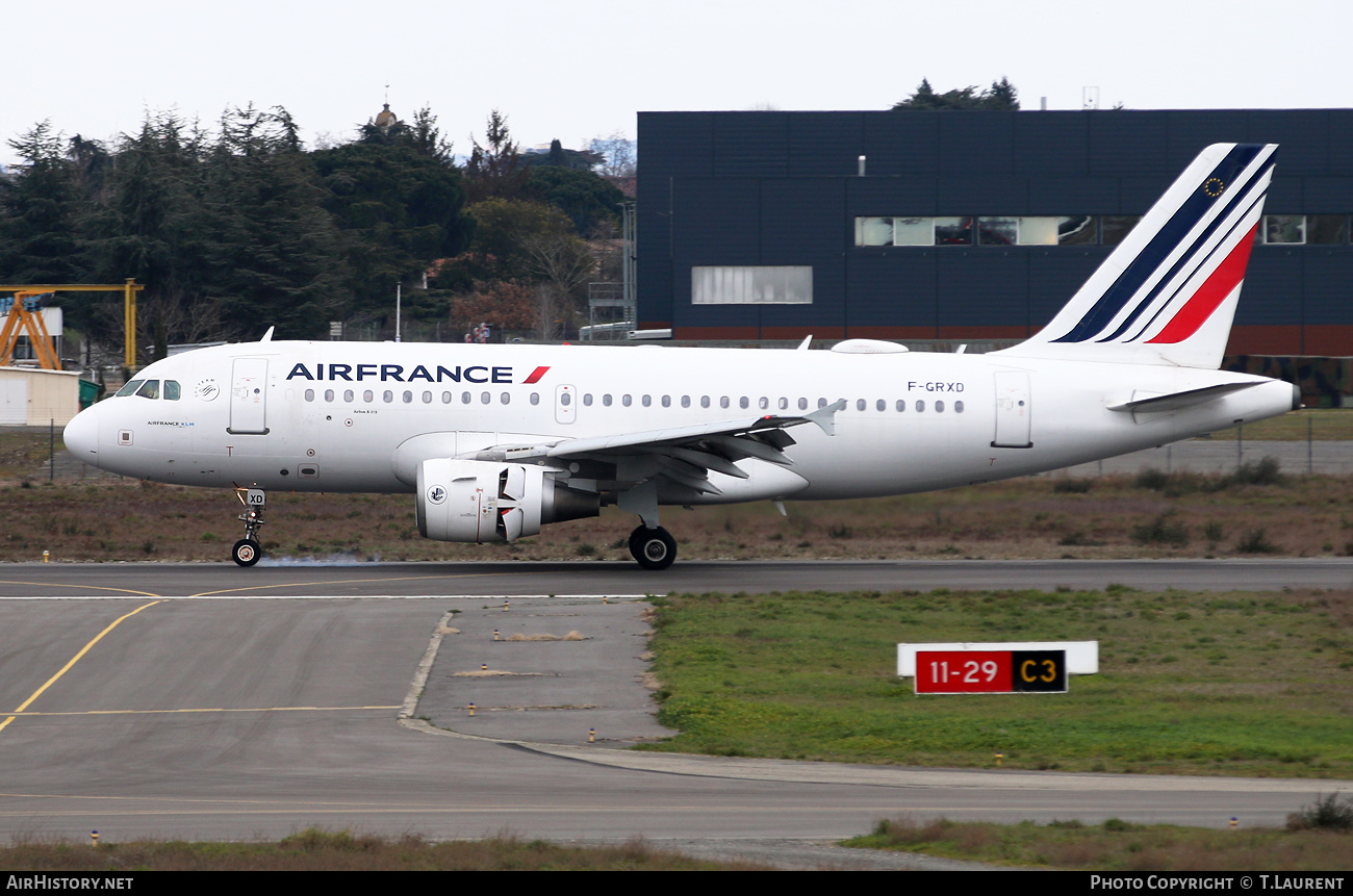 Aircraft Photo of F-GRXD | Airbus A319-111 | Air France | AirHistory.net #552042