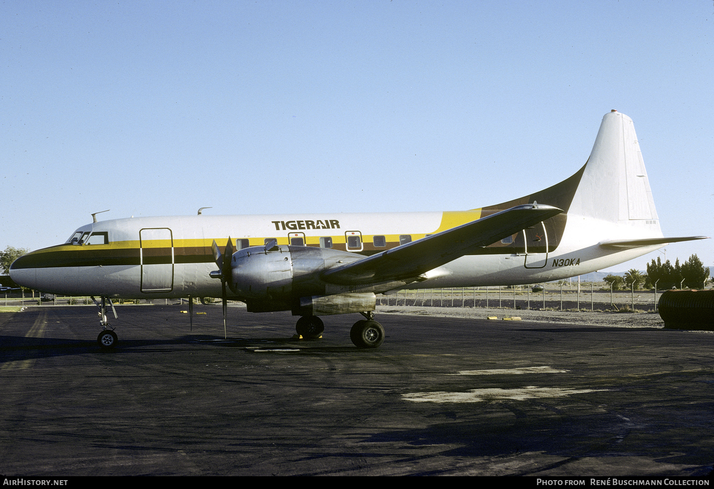 Aircraft Photo of N30KA | Convair 440-11 Metropolitan | TigerAir | AirHistory.net #552060