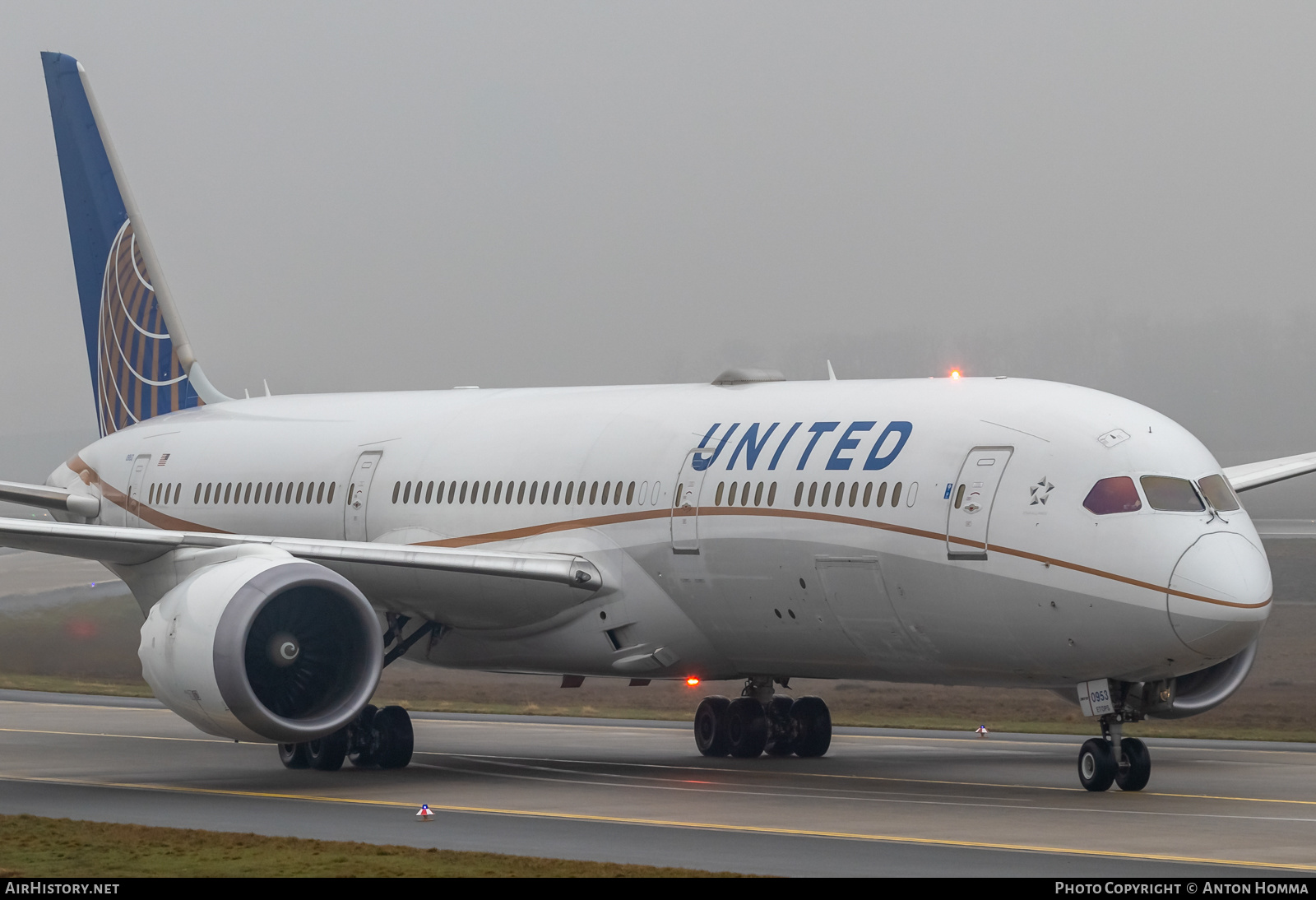 Aircraft Photo of N35953 | Boeing 787-9 Dreamliner | United Airlines | AirHistory.net #552068