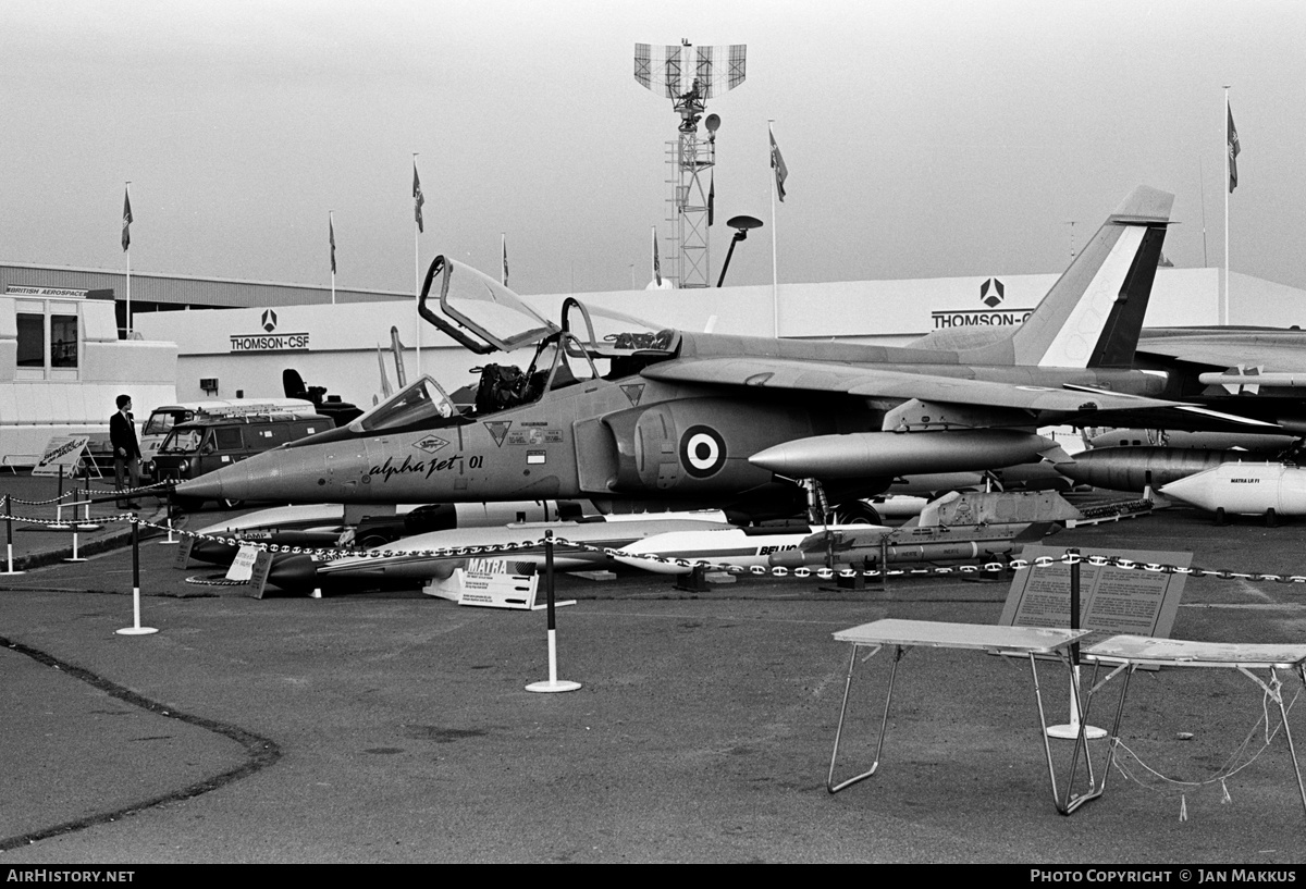 Aircraft Photo of 01 | Dassault-Dornier Alpha Jet E | France - Air Force | AirHistory.net #552070