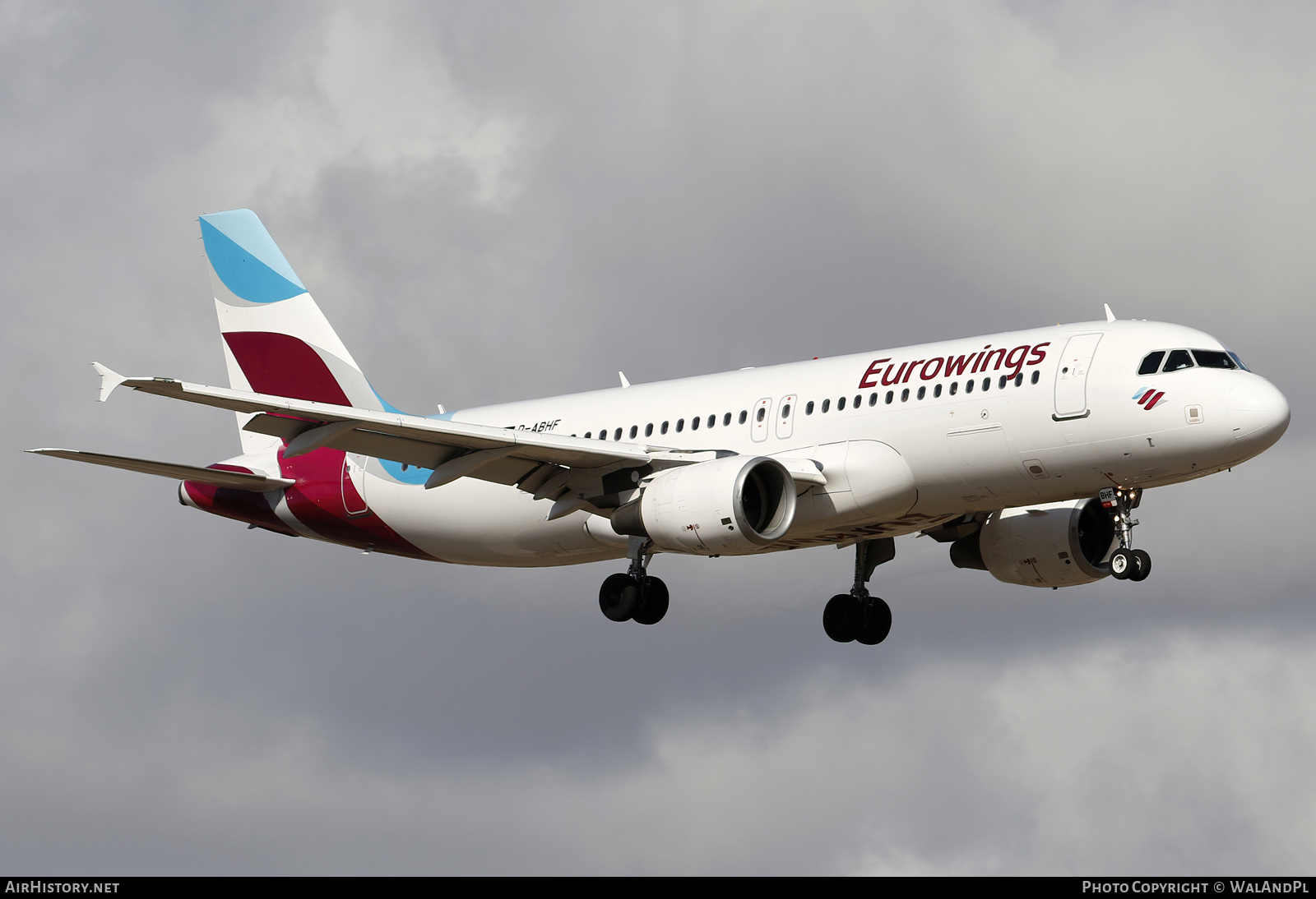Aircraft Photo of D-ABHF | Airbus A320-214 | Eurowings | AirHistory.net #552072