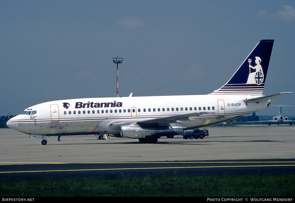 Aircraft Photo of G-BADP | Boeing 737-204/Adv | Britannia Airways | AirHistory.net #552076