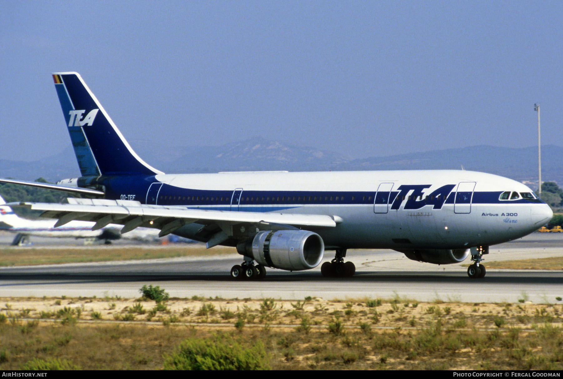 Aircraft Photo of OO-TEF | Airbus A300B1 | TEA - Trans European Airways | AirHistory.net #552081