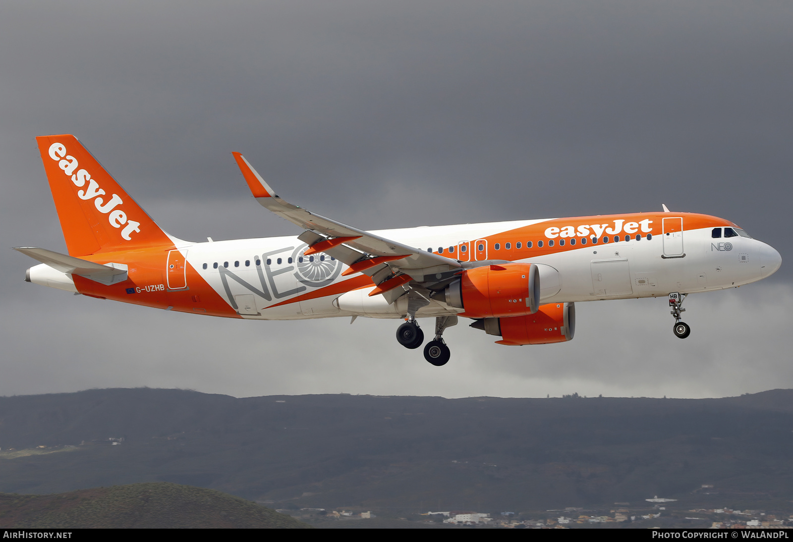 Aircraft Photo of G-UZHB | Airbus A320-251N | EasyJet | AirHistory.net #552084